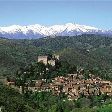 Gite Le Chalet Des Milles Et Un Chemins Castelnou Exteriér fotografie